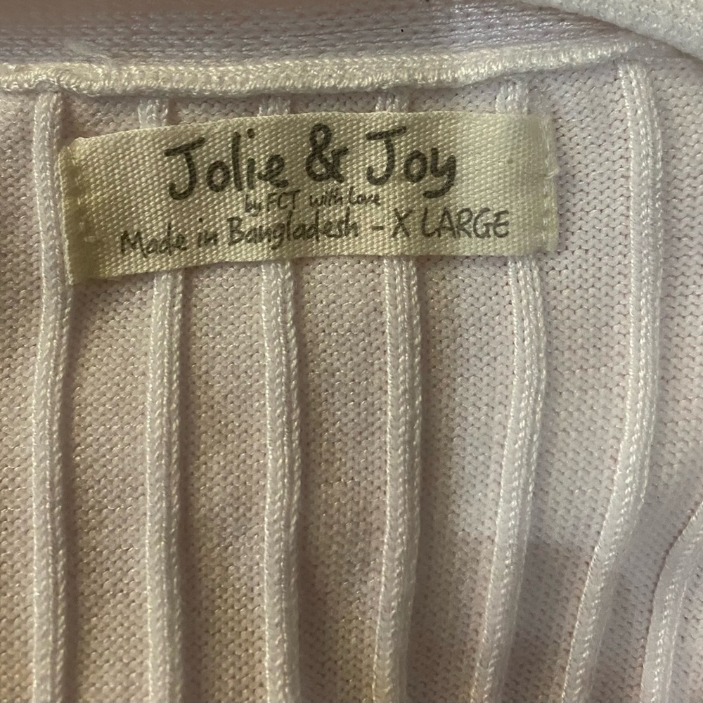 Jolie & Joy
White Tank Dress 
Size XL
